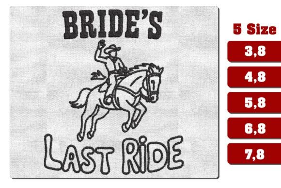 Bride's Last Ride Western Embroidery Review