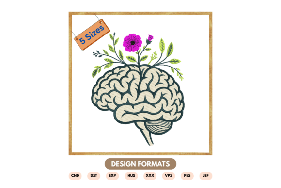 Floral Brain Embroidery Design Review
