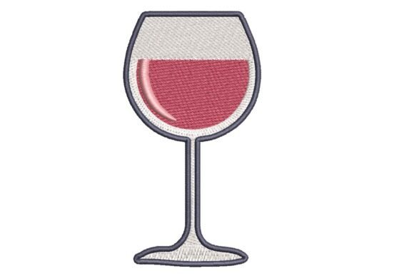 Glass of Red Wine Embroidery Review
