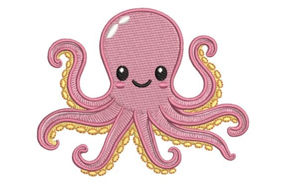 Pink Octopus Embroidery Review for Gift Makers