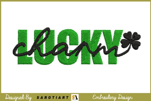 Review: Embroidery Design Lucky Charm T-shirt
