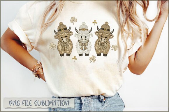 St. Patrick s Cow Embroidery PNG Review