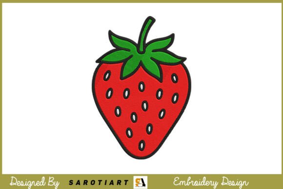 Summer Strawberry Embroidery Design Review